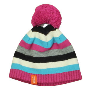 Icebreaker Merino Girls Pink | Blue | White | Stripes Hat size: 0-12 Months